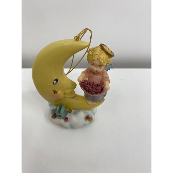 Vintage Bradford Exchange Ornaments Heaven’s Little Helpers Set of 5 - Picture 5 of 9